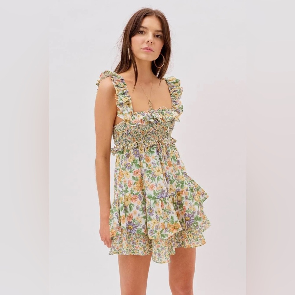 For Love and Lemons Riley Mini Dress